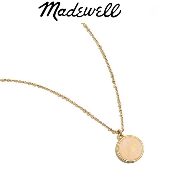 MADEWELL Alta Cabachon Pendant Necklace - Picture 1 of 2
